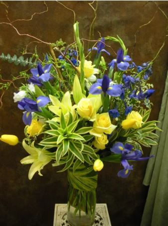 Eternal Sunshine Funeral Basket - www.bloomfloralshop.com